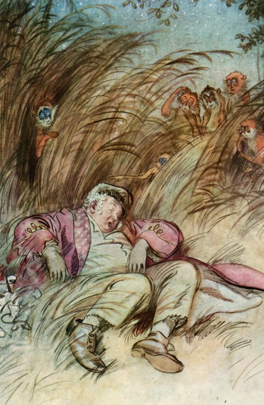 Ilustracja do filmu JM Barrie