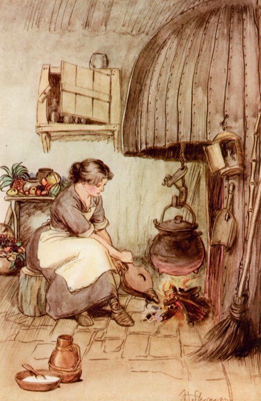 Ilustracja do JM Barrie The Admirable Crichton autorstwa Hugh Thomson