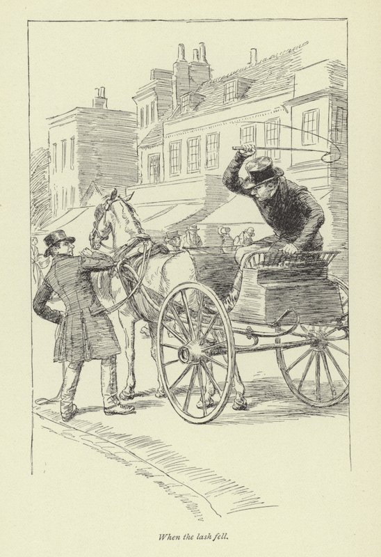 Ilustracja do Janets Repentance autorstwa George Eliot autorstwa Hugh Thomson