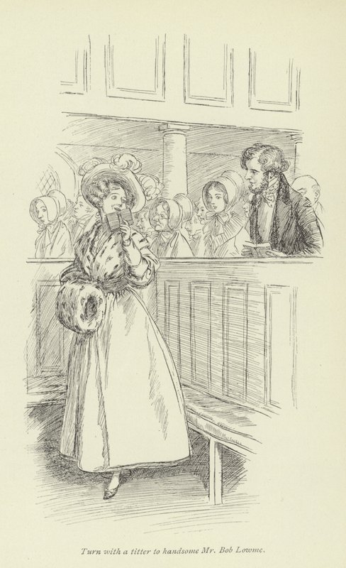 Ilustracja do Janets Repentance autorstwa George Eliot autorstwa Hugh Thomson
