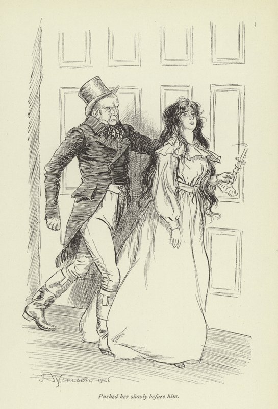 Ilustracja do Janets Repentance autorstwa George Eliot autorstwa Hugh Thomson