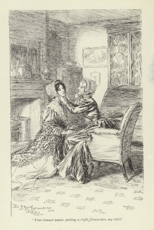Ilustracja do Janets Repentance autorstwa George Eliot autorstwa Hugh Thomson
