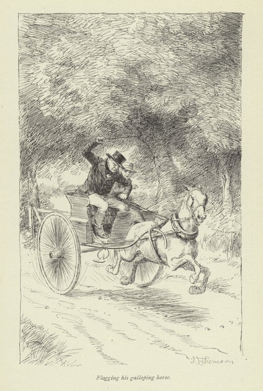 Ilustracja do Janets Repentance autorstwa George Eliot autorstwa Hugh Thomson