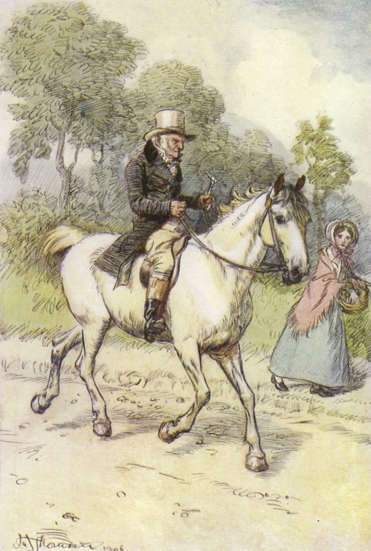 Ilustracja do Janets Repentance autorstwa George Eliot autorstwa Hugh Thomson