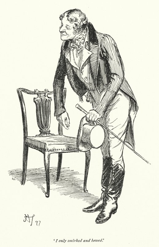 Ilustracja do perswazji autorstwa Jane Austen (lito) autorstwa Hugh Thomson