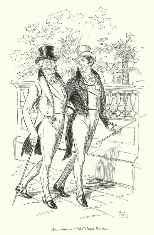 Ilustracja do perswazji autorstwa Jane Austen (lito) autorstwa Hugh Thomson