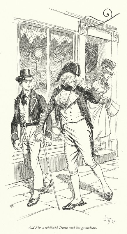 Ilustracja do perswazji autorstwa Jane Austen (lito) autorstwa Hugh Thomson