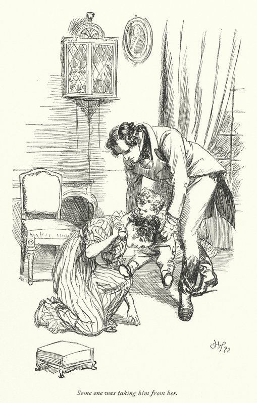 Ilustracja do perswazji autorstwa Jane Austen (lito) autorstwa Hugh Thomson