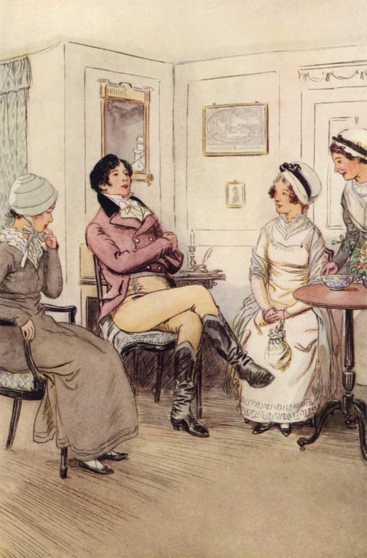 Ilustracja do ulicy jakości autorstwa Hugh Thomson