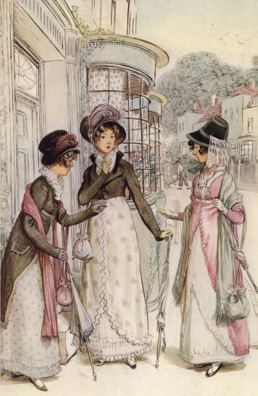 Ilustracja do ulicy jakości autorstwa Hugh Thomson