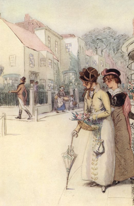 Ilustracja do ulicy jakości autorstwa Hugh Thomson