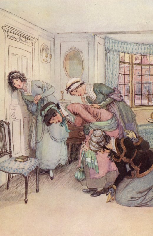 Ilustracja do ulicy jakości autorstwa Hugh Thomson