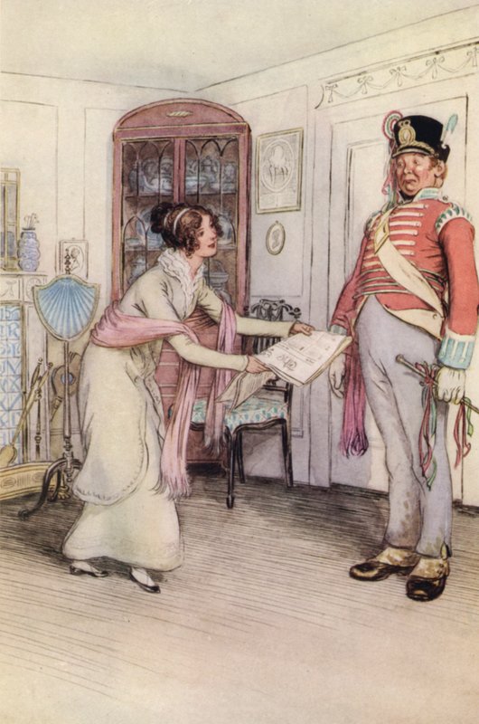 Ilustracja do ulicy jakości autorstwa Hugh Thomson