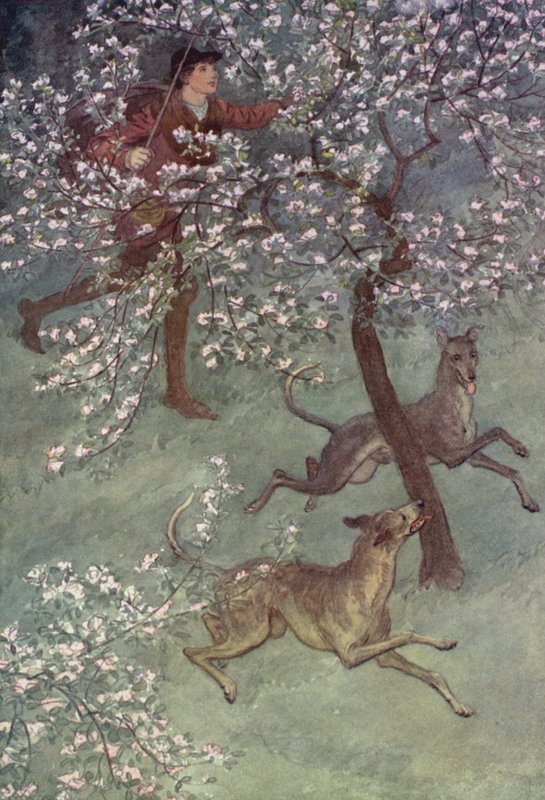 Ilustracja do Wesołych żon z Windsoru autorstwa Hugh Thomson
