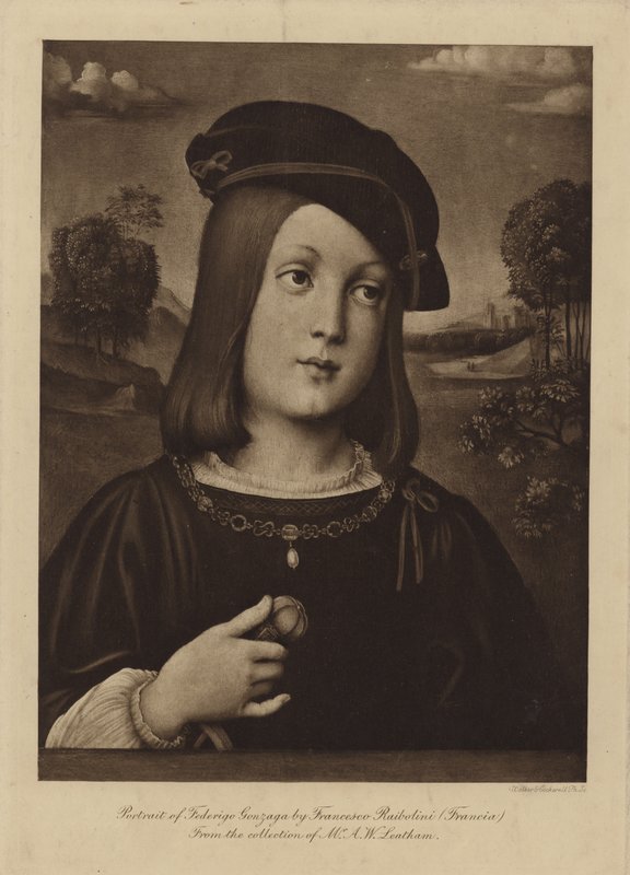 Portret Federigo Gonzagi autorstwa Il Francia