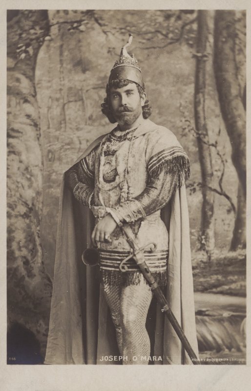 Joseph Omara, irlandzki tenor autorstwa Irish Photographer