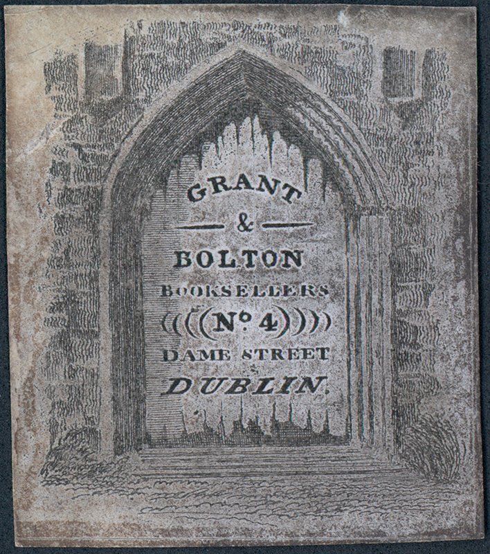 Karta handlowa, Grant & Bolton autorstwa Irish School