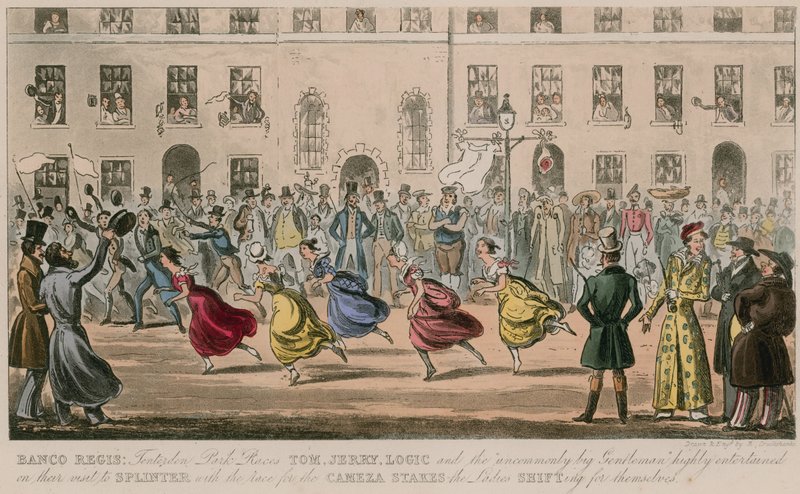 Rejestr Banku autorstwa Isaac Robert Cruikshank