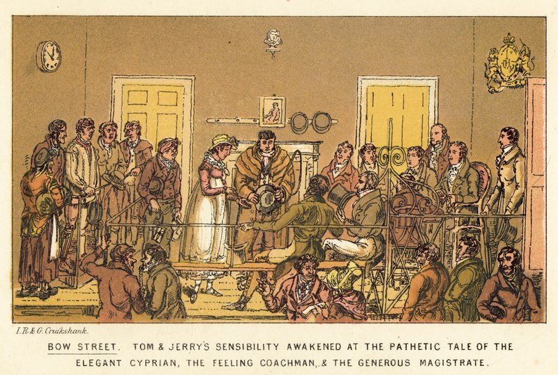 Ulica Łukowa autorstwa Isaac, Robert and George Cruikshank