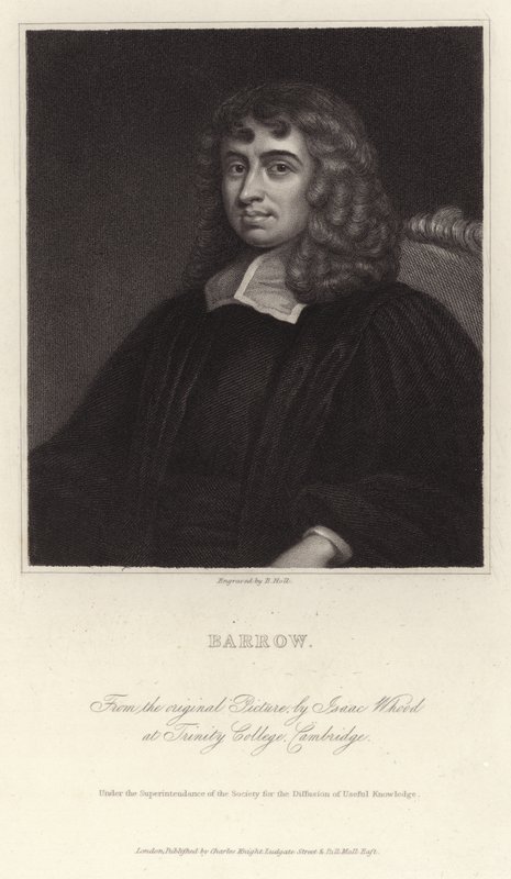 Portret Izaaka Barrowa autorstwa Isaac Whood