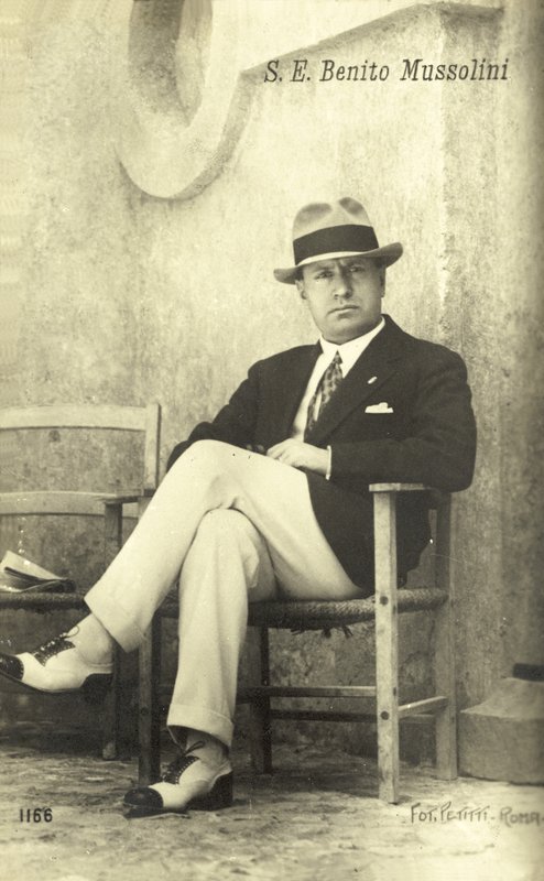 Benito Mussoliniego autorstwa Italian Photographer