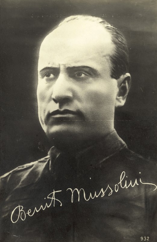 Benito Mussoliniego autorstwa Italian Photographer