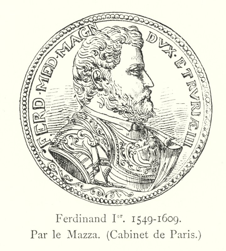 Ferdynand I, 1549-1609, Przy Mazza, Gabinet Paryski autorstwa Italian School