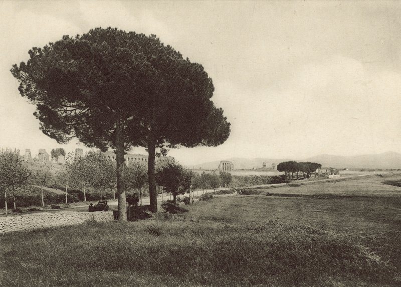 Akwedukt Klaudiusza na nowej Drodze Appijskiej autorstwa Italian Photographer