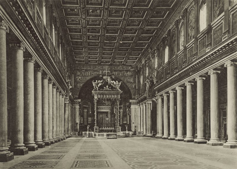 Bazylika S Maria Maggiore, wnętrze autorstwa Italian Photographer