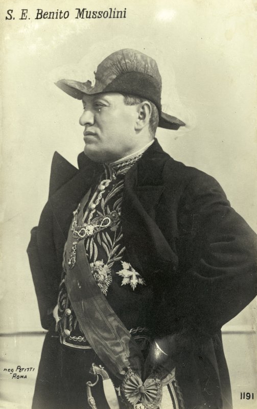 Benito Mussoliniego autorstwa Italian Photographer