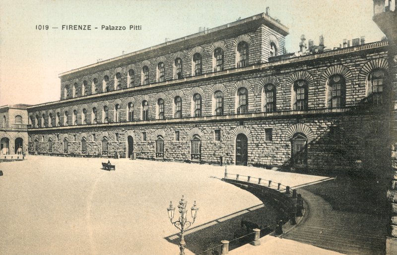 Florencja, Pałac Pitti autorstwa Italian Photographer