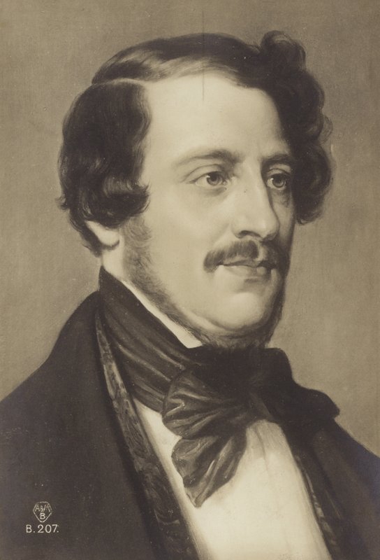 Gaetano Donizetti, kompozytor włoski (1797-1848) autorstwa Italian Photographer