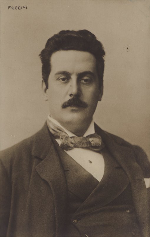 Giacomo Puccini, włoski kompozytor autorstwa Italian Photographer