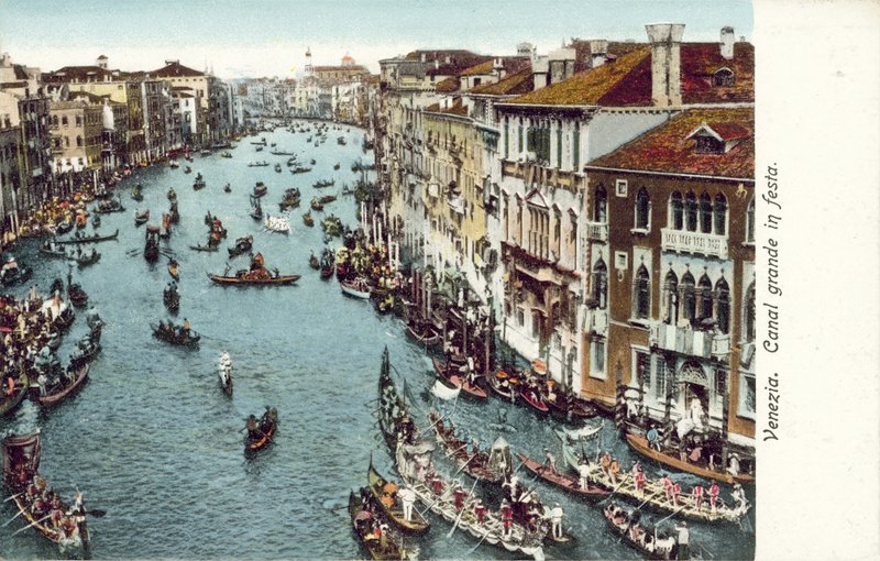 Canal Grande, Wenecja autorstwa Italian Photographer