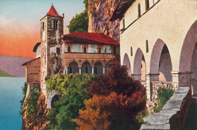 Jezioro Maggiore (zdjęcie kolorowe) autorstwa Italian Photographer