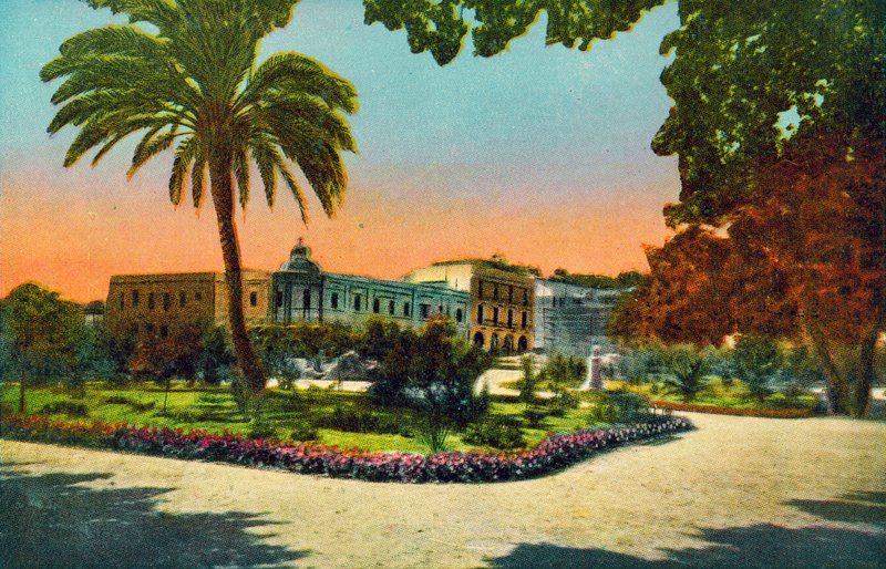Mesyna, Villa Mazzini (kolorowe zdjęcie) autorstwa Italian Photographer