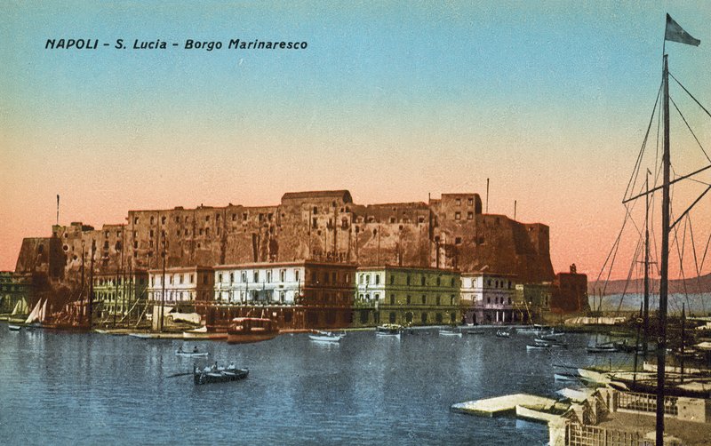 Neapol, Włochy, S Lucio, Borgo Marinaresco autorstwa Italian Photographer
