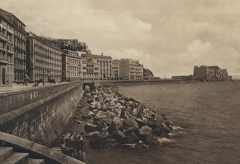 Neapol: Via Caracciolo i Castello Dell