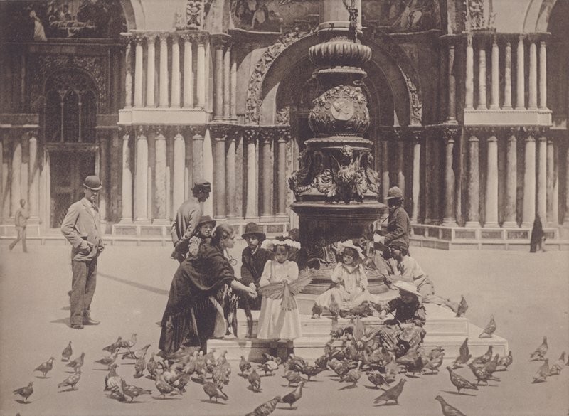 Piccioni (zdjęcie czarno-białe) autorstwa Italian Photographer