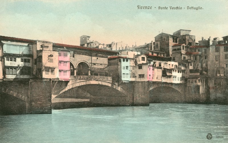 Ponte Vecchio, Florencja, Włochy autorstwa Italian Photographer