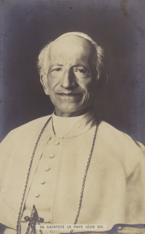 Papież Leon XIII autorstwa Italian Photographer