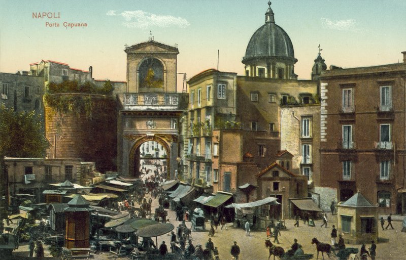 Porta Capuana, Neapol autorstwa Italian Photographer