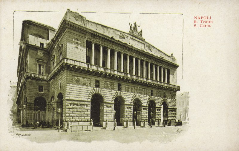 Real Teatro di San Carlo, Neapol autorstwa Italian Photographer