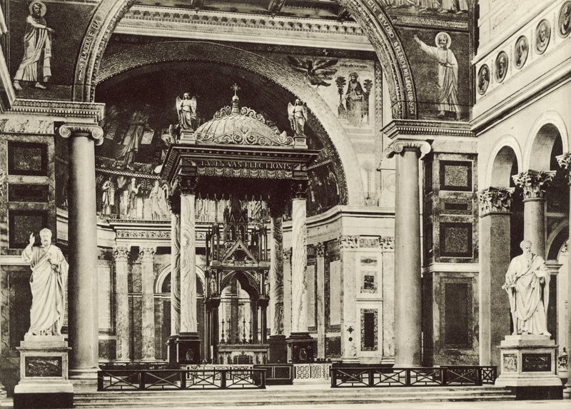 Bazylika św. Pawła, wnętrze autorstwa Italian Photographer