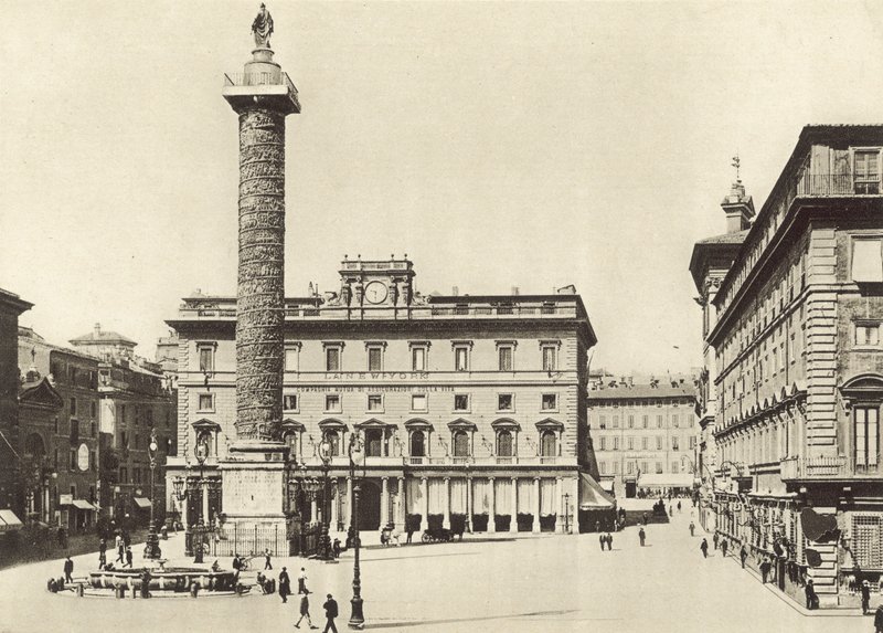 Plac Colonna autorstwa Italian Photographer