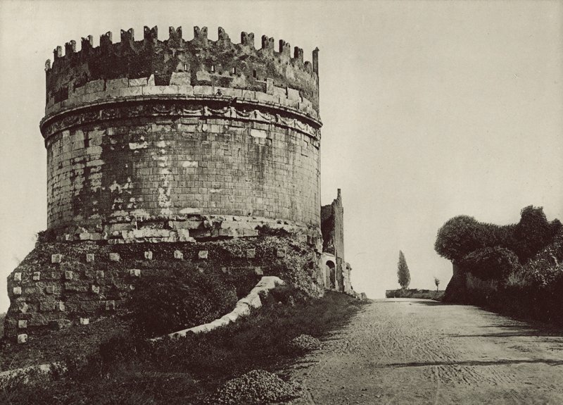 Grobowiec Cecylii Metelli autorstwa Italian Photographer