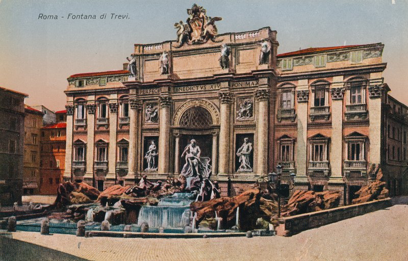 Fontanna di Trevi, Rzym autorstwa Italian Photographer