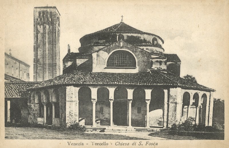 Wenecja, Torcello, kościół S Fosca autorstwa Italian Photographer