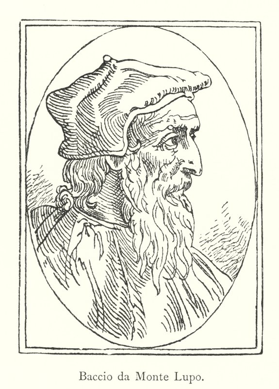 Baccio z Monte Lupo (grafika) autorstwa Italian School