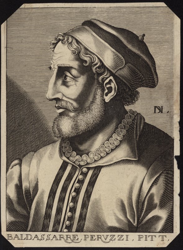 Baldassare Tommaso Peruzzi autorstwa Italian School